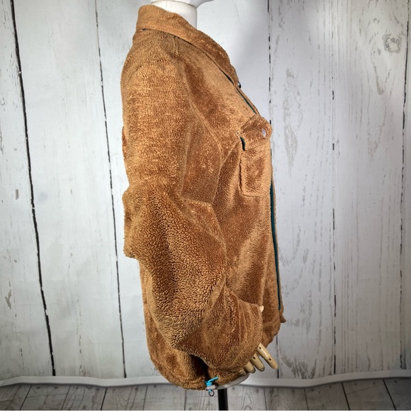 Adidas x Opening Ceremony Collab Fleece Shirt Jacket Men’s Size Large HTF RARE - Picture 5 of 16